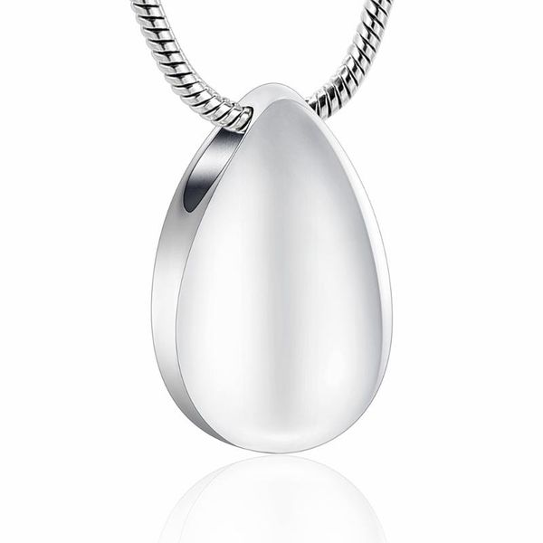 pendant necklaces cremation jewelry water drop shape ashes necklace memorial keepsakes urn, Silver
pendant necklaces cremation jewelry water drop shape ashes necklace memorial keepsakes urn, Silver