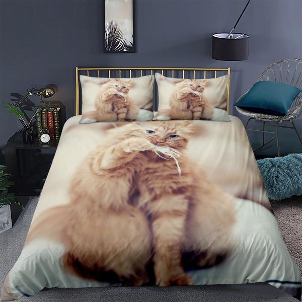bedding sets 3d animal set cat dog duvet cover bed comforter linen king size home textiles for childrens
bedding sets 3d animal set cat dog duvet cover bed comforter linen king size home textiles for childrens