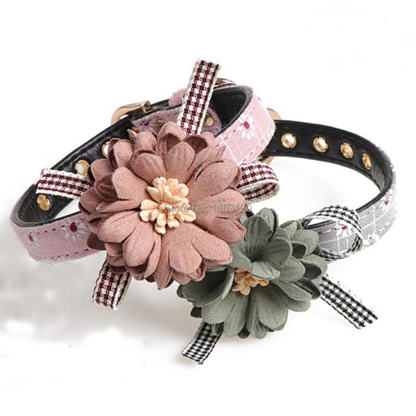 dog collars & leashes 600 pcs/lot cute cat collar flower pu leather adjustable for small and medium pets pet supplies
dog collars & leashes 600 pcs/lot cute cat collar flower pu leather adjustable for small and medium pets pet supplies
