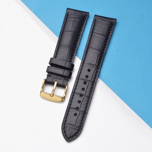 watch bands bisonstrap leather watchband 14mm 18mm 19mm 20mm 21mm 22mm alligator embossed strap gold buckle men women bracelet, Black;brown
watch bands bisonstrap leather watchband 14mm 18mm 19mm 20mm 21mm 22mm alligator embossed strap gold buckle men women bracelet, Black;brown