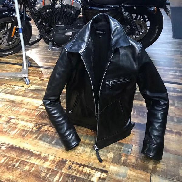 men's leather & faux mhld999 red read description asian size super quality genuine horse horsehide stylish jacket, Black
men's leather & faux mhld999 red read description asian size super quality genuine horse horsehide stylish jacket, Black