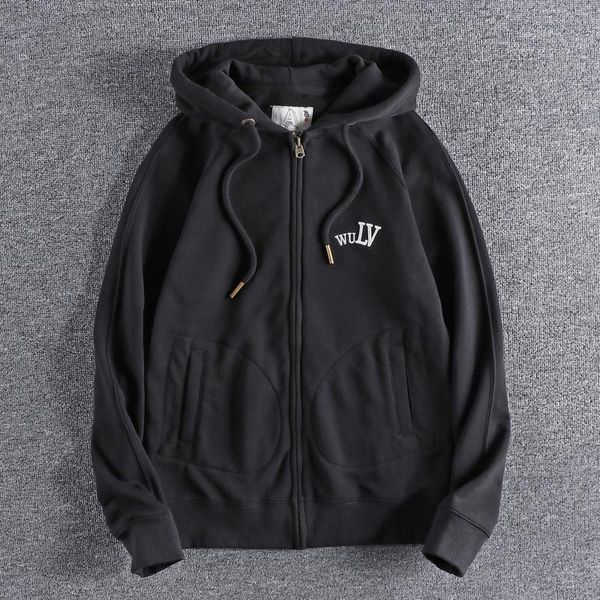 men's hoodies & sweatshirts 2021 autumn trend ins american casual youth hoodie simple embroidered letter terry hooded coat for men caus, Black
men's hoodies & sweatshirts 2021 autumn trend ins american casual youth hoodie simple embroidered letter terry hooded coat for men caus, Black