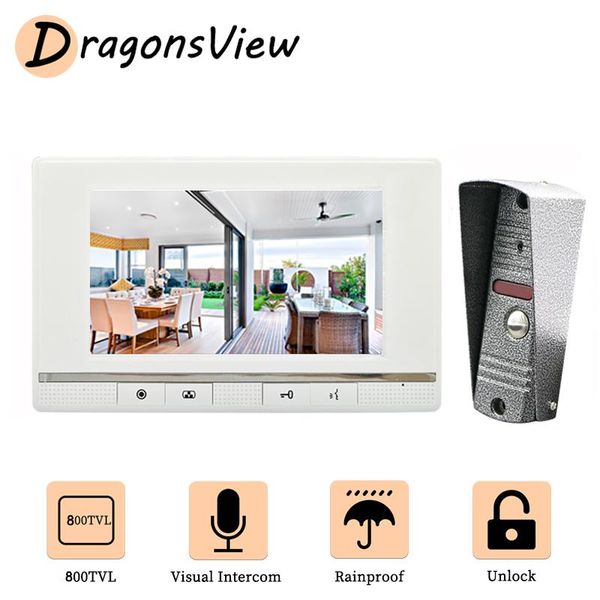 video door phones dragonsview 7 inch phone intercom rainproof night vision 800tvl outdoor doorbell camera wired entry system for home
video door phones dragonsview 7 inch phone intercom rainproof night vision 800tvl outdoor doorbell camera wired entry system for home