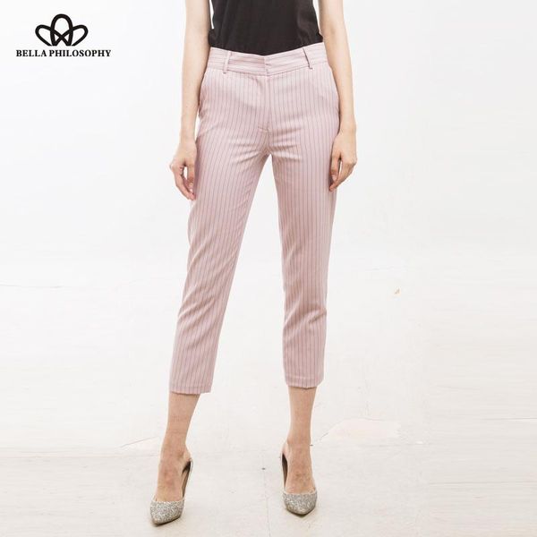 women's pants & capris self design women summer striped pink thin chiffon harem office ladies suit zipper chic trousers, Black;white
women's pants & capris self design women summer striped pink thin chiffon harem office ladies suit zipper chic trousers, Black;white