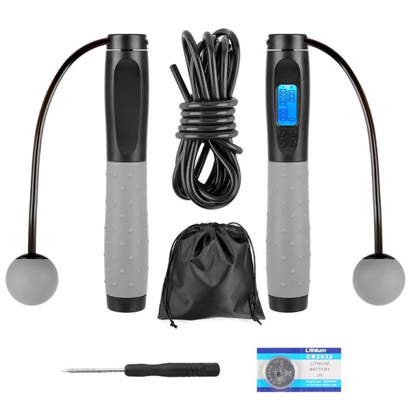 jump ropes smart digital ajustable wireless heavy handles ball indoor fitness workout child adults electronic counting skip rope
jump ropes smart digital ajustable wireless heavy handles ball indoor fitness workout child adults electronic counting skip rope