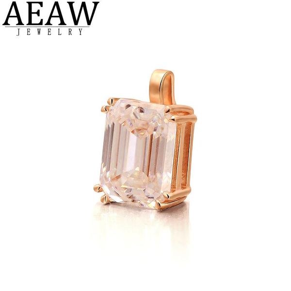 chains 2.0ct 6x8mm emerald cut moissanite pendant gemstone wedding pendent necklace fine jewelry solid 18k rose gold, Silver
chains 2.0ct 6x8mm emerald cut moissanite pendant gemstone wedding pendent necklace fine jewelry solid 18k rose gold, Silver