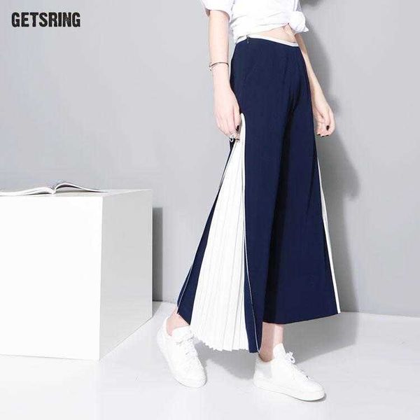 getsring women pants trousers wide leg unique stitching pleated chiffon loose autumn spring wear plus size 210601, Black;white
getsring women pants trousers wide leg unique stitching pleated chiffon loose autumn spring wear plus size 210601, Black;white