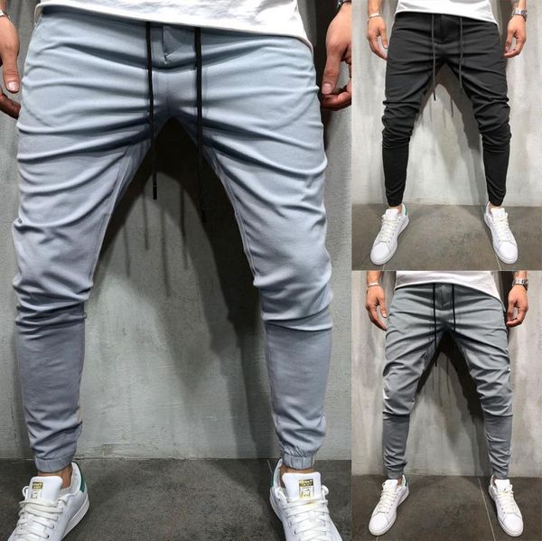 men's pants men`s casual sport long trousers fashion solid color tracksuit gym fitness workout sweatpants, Black
men's pants men`s casual sport long trousers fashion solid color tracksuit gym fitness workout sweatpants, Black