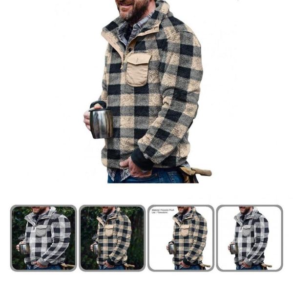men's sweaters pullover great fluffy fleece autumn sweatshirt soft male plaid for dating, White;black
men's sweaters pullover great fluffy fleece autumn sweatshirt soft male plaid for dating, White;black