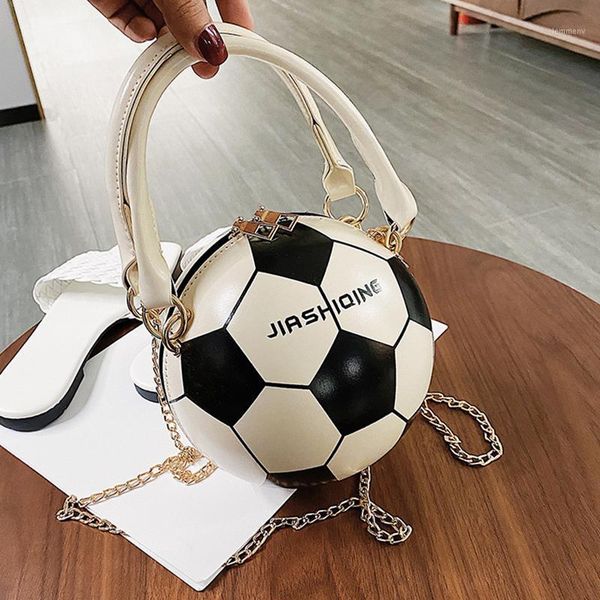 evening bags football bag women purse and handbag luxury designer brand trendy shoulder pack lady crossbody round leather bolsos sac1
evening bags football bag women purse and handbag luxury designer brand trendy shoulder pack lady crossbody round leather bolsos sac1
