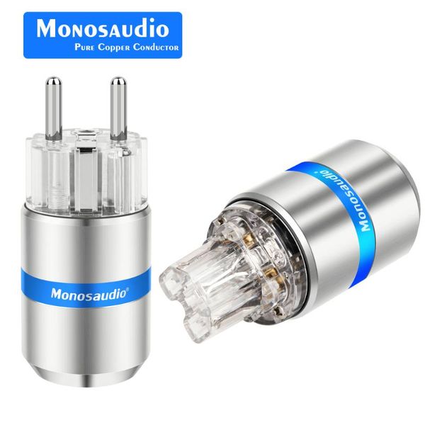smart power plugs monosaudio e107r/f107r hifi pure copper plug connect schuko cable +iec female connector adapter
smart power plugs monosaudio e107r/f107r hifi pure copper plug connect schuko cable +iec female connector adapter