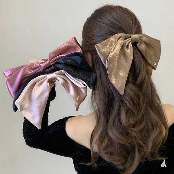 hair accessories fashion oversize bowknot satin hairpins solid color clips girl's tiara bow barrettes hairgrips
hair accessories fashion oversize bowknot satin hairpins solid color clips girl's tiara bow barrettes hairgrips