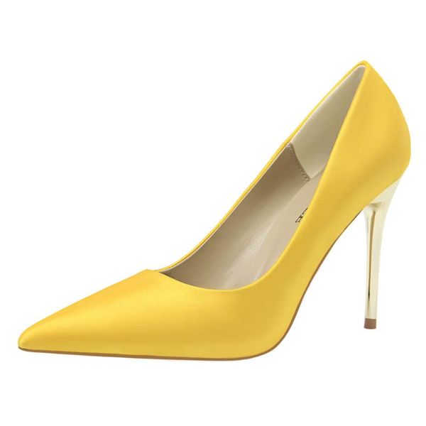 dress shoes plus size 43 silk women 10cm high heels pumps for ladies office party stiletto female footwear 12 color, Black
dress shoes plus size 43 silk women 10cm high heels pumps for ladies office party stiletto female footwear 12 color, Black
