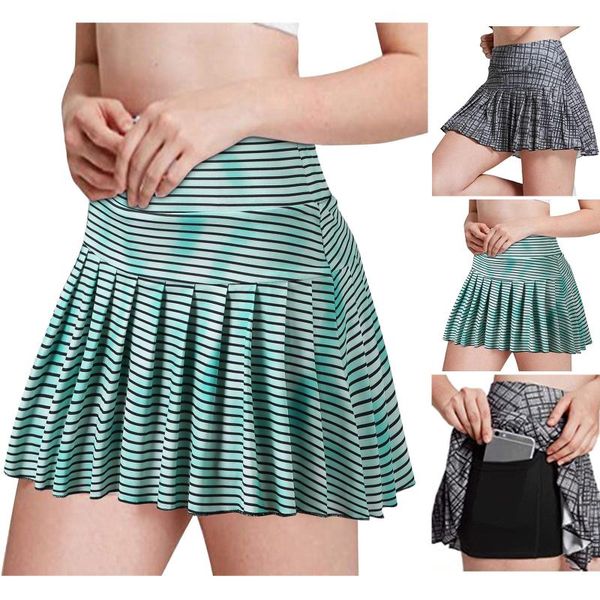 yoga outfit striped printed sport shorts women tennis golf culottes mid waist pleated pocket mini skirt
yoga outfit striped printed sport shorts women tennis golf culottes mid waist pleated pocket mini skirt