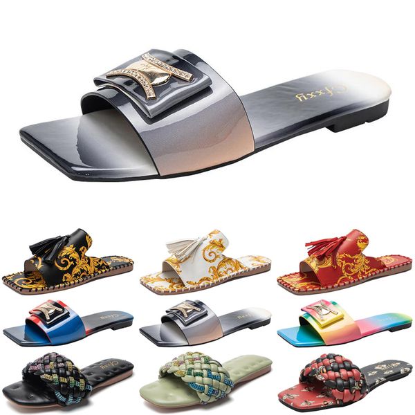 wholesale luxury women slides slippers womens fashion sandals black slide slipper flat flip flops size 37-42 color4
wholesale luxury women slides slippers womens fashion sandals black slide slipper flat flip flops size 37-42 color4