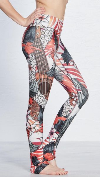 women's leggings 2021 women ukulele & birds painting fitness quick dry exercise high waist full length energy pants trousers ropa mujer, Black
women's leggings 2021 women ukulele & birds painting fitness quick dry exercise high waist full length energy pants trousers ropa mujer, Black