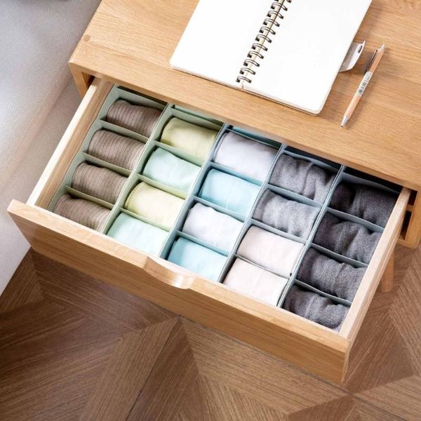 storage drawers 5 grid stackable socks box plastic underwear deskcompartment finishing
storage drawers 5 grid stackable socks box plastic underwear deskcompartment finishing