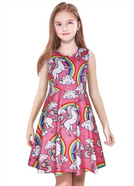 girls unicorns summer dress,a girl dresses line skater twirly sparkly casual sleeveless for kids,print stretchy clothes by modaioo, Red;yellow
girls unicorns summer dress,a girl dresses line skater twirly sparkly casual sleeveless for kids,print stretchy clothes by modaioo, Red;yellow