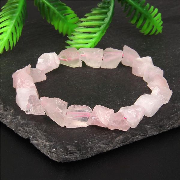 beaded, strands 9-12mm irregular crystal beads bracelet rough natural stone rose quartzs bracelets blue lapis lazuli energy women men, Black
beaded, strands 9-12mm irregular crystal beads bracelet rough natural stone rose quartzs bracelets blue lapis lazuli energy women men, Black