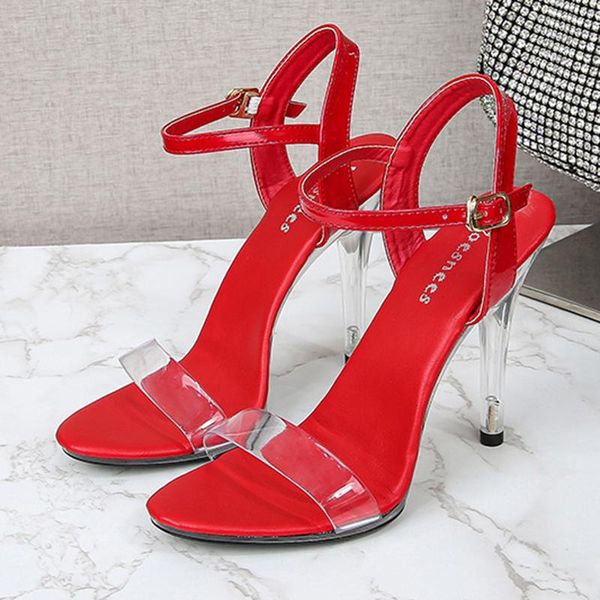 women's shoes large size high heels 11cm nightclub transparent sandals women casual 35-43 super dress, Black
women's shoes large size high heels 11cm nightclub transparent sandals women casual 35-43 super dress, Black