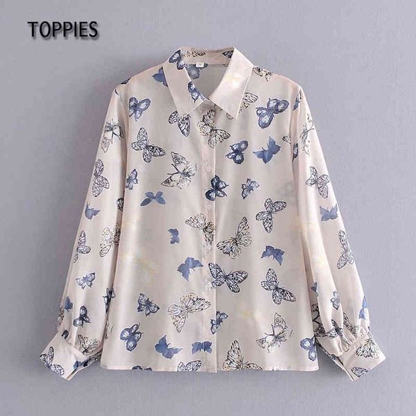 ies butterfly printing chiffon blouses women long sleeve button shirts see through 210412, White
ies butterfly printing chiffon blouses women long sleeve button shirts see through 210412, White