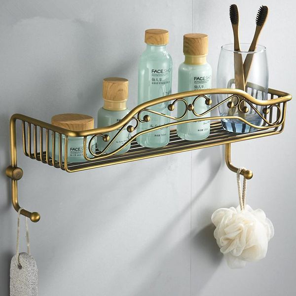 bathroom shelves shelf antique brass bath shower rack wall mounted bolt inserting type corner basket with hooks hardware
bathroom shelves shelf antique brass bath shower rack wall mounted bolt inserting type corner basket with hooks hardware