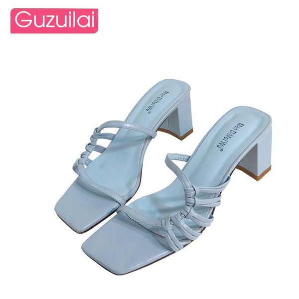 ladies sandals high heels slippers open-toe fashion korean thick heel woven, Black
ladies sandals high heels slippers open-toe fashion korean thick heel woven, Black