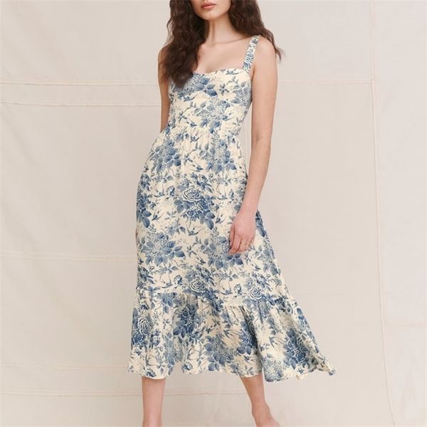 women printed ruffled pleated long dress v-neck sleeveless strap beach midi long dress summer female floral print 210524, Black;gray
women printed ruffled pleated long dress v-neck sleeveless strap beach midi long dress summer female floral print 210524, Black;gray