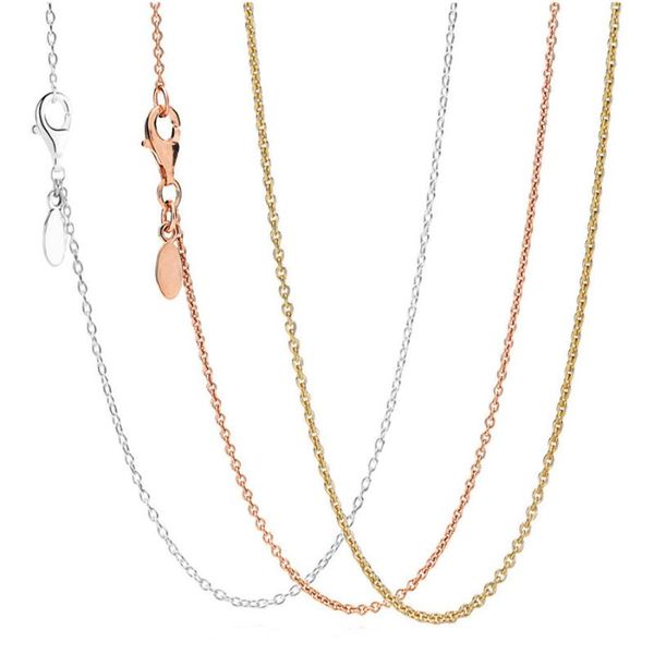 chains authentic 925 sterling silver rose & gold color shine anchor chain necklace for women bead charm diy jewelry
chains authentic 925 sterling silver rose & gold color shine anchor chain necklace for women bead charm diy jewelry