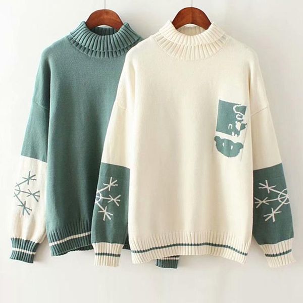 women's sweaters casual sweet loose sweater woman 2021 long sleeves pullover ladies elegant autumn winter warm jumper sweat oversize fe, White;black
women's sweaters casual sweet loose sweater woman 2021 long sleeves pullover ladies elegant autumn winter warm jumper sweat oversize fe, White;black