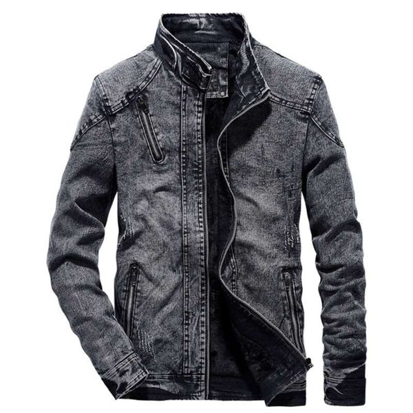 vintage mens denim jacket solid casual mens jeans coat fashion stand clothes for men black blue bomber jacket men stand 210927, Black;brown
vintage mens denim jacket solid casual mens jeans coat fashion stand clothes for men black blue bomber jacket men stand 210927, Black;brown