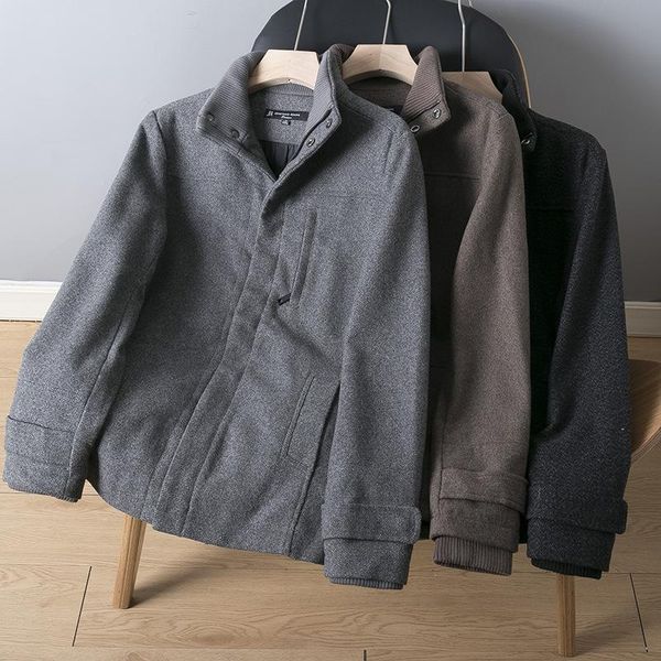men's wool & blends mens coat fashion jacket zipper color plus size 4xl stand-up collar woolen fall winter 2021 -40, Black
men's wool & blends mens coat fashion jacket zipper color plus size 4xl stand-up collar woolen fall winter 2021 -40, Black
