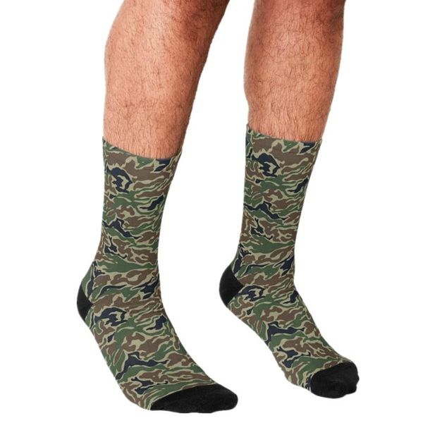 men's socks 2021 funny woodland camo pattern printed hip hop men happy cute boys street style crazy for, Black
men's socks 2021 funny woodland camo pattern printed hip hop men happy cute boys street style crazy for, Black
