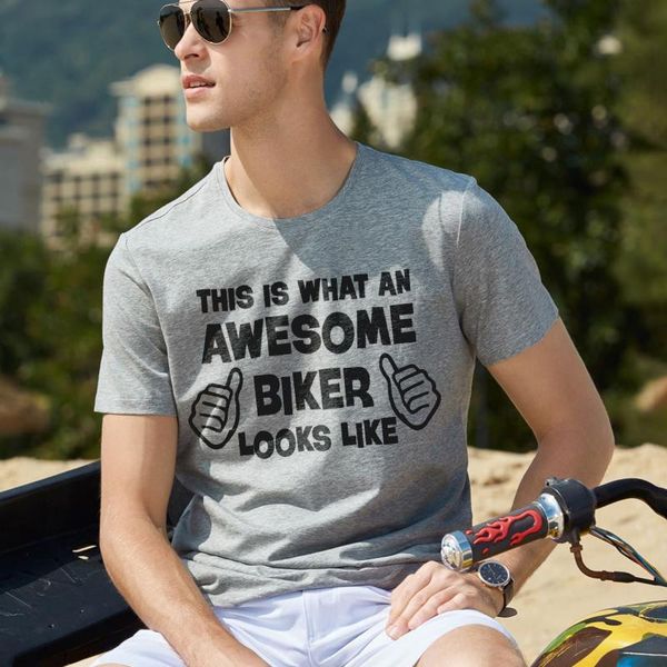 men's t-shirts summer style this is what an awesome biker looks like funny t shirt men casual short sleeve motorbike cotton t-shirt plu, White;black
men's t-shirts summer style this is what an awesome biker looks like funny t shirt men casual short sleeve motorbike cotton t-shirt plu, White;black