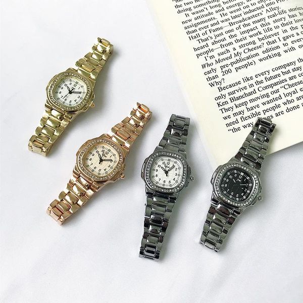 wristwatches elegant square ladies gold silver 2021 fashion luxury diamond women quartz watches female stainless steel watch, Slivery;brown
wristwatches elegant square ladies gold silver 2021 fashion luxury diamond women quartz watches female stainless steel watch, Slivery;brown