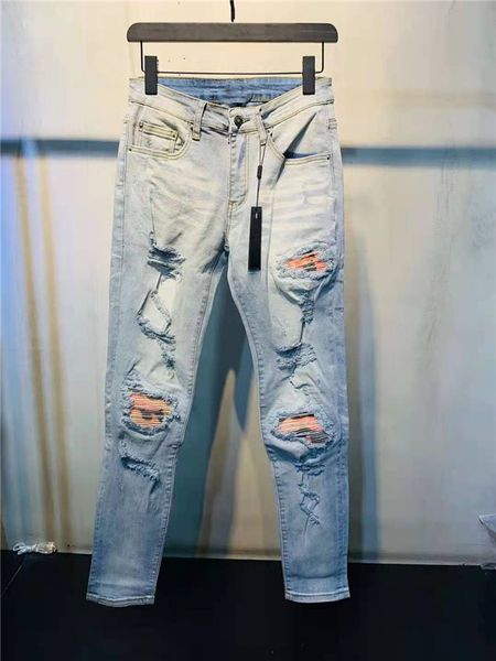 mens jeans men denim casual embroidery vintage patchwork pants classic applique fashion holes motorcycle biker skinny jean trousers size, Blue
mens jeans men denim casual embroidery vintage patchwork pants classic applique fashion holes motorcycle biker skinny jean trousers size, Blue