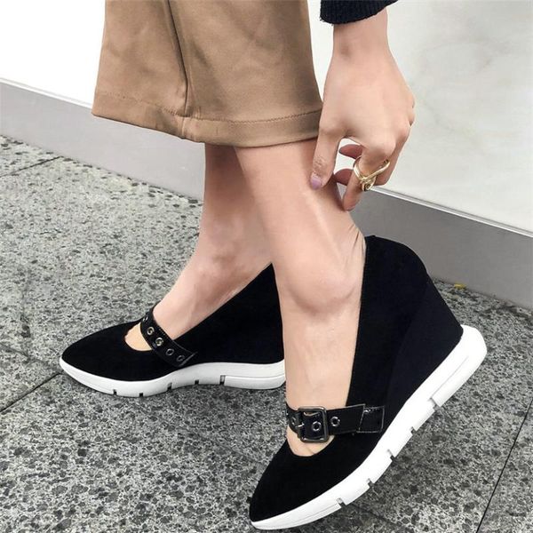 boots women genuine leather wedges high heel ankle female pointed toe fashion sneakers platform oxfords casual shoes, Black
boots women genuine leather wedges high heel ankle female pointed toe fashion sneakers platform oxfords casual shoes, Black