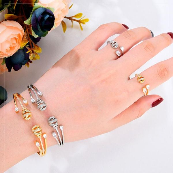 earrings & necklace godki trendy luxury braid ball statement bangle cuff ring sets for women wedding cubic zirconia dubai daily jewel, Silver
earrings & necklace godki trendy luxury braid ball statement bangle cuff ring sets for women wedding cubic zirconia dubai daily jewel, Silver