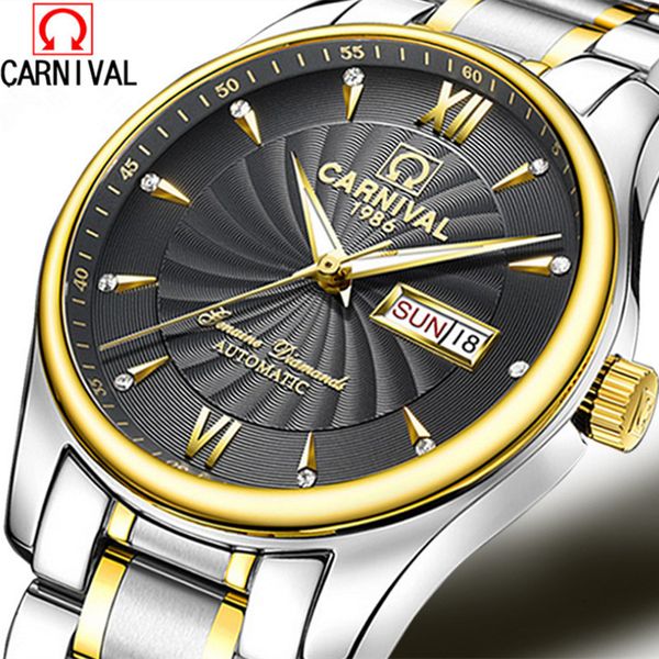 make classic business people real stainless steel watches men automatic mechanical polar clocks self-wind calendar clock waterproof, Slivery;brown
make classic business people real stainless steel watches men automatic mechanical polar clocks self-wind calendar clock waterproof, Slivery;brown