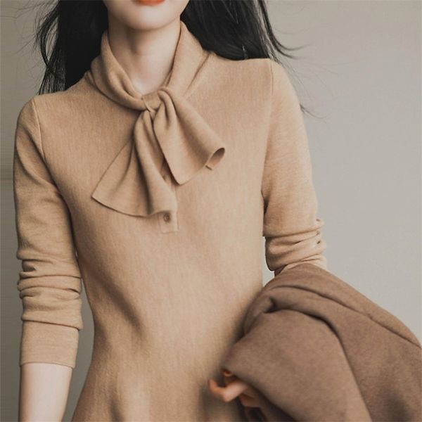warm sweater women autumn dress winter long knitted dresses loose maxi oversize bodycon robe vestidos 210423, White
warm sweater women autumn dress winter long knitted dresses loose maxi oversize bodycon robe vestidos 210423, White