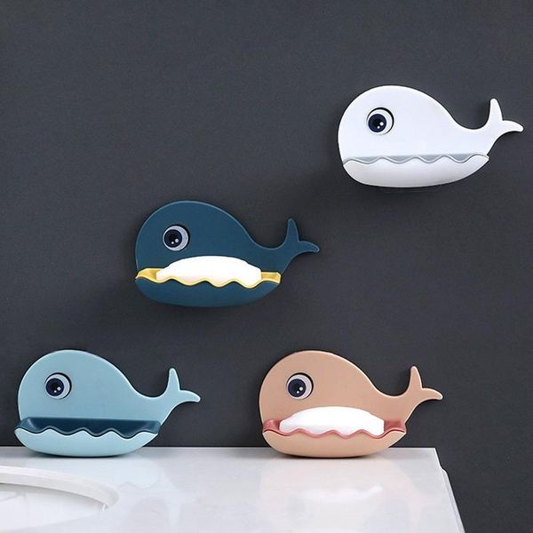 soap dishes 2021 whale shape seamless wall-mounted holder drainage storage finishing racks strong stickers hole-box
soap dishes 2021 whale shape seamless wall-mounted holder drainage storage finishing racks strong stickers hole-box