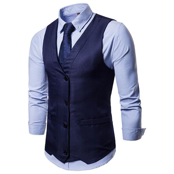 men's vests suit vest men irregular gilet homme 2021 brand single breasted mens wedding waistcoat slim fit classic v collar xxl, Black;white
men's vests suit vest men irregular gilet homme 2021 brand single breasted mens wedding waistcoat slim fit classic v collar xxl, Black;white