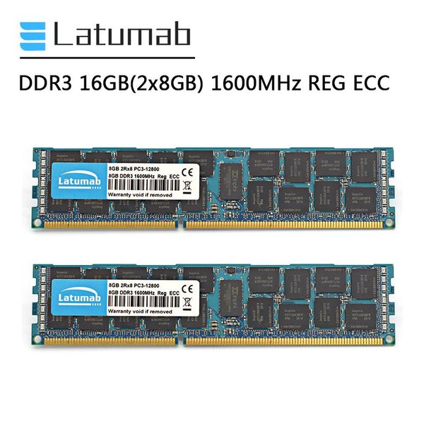rams latumab memoria ram ddr3 16g (2x8gb) 1600mhz server memory pc3-12800 240 pins reg ecc registered module
rams latumab memoria ram ddr3 16g (2x8gb) 1600mhz server memory pc3-12800 240 pins reg ecc registered module