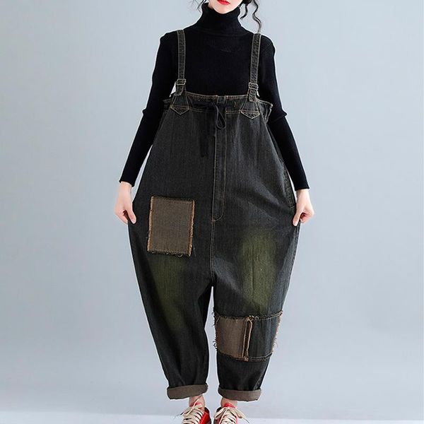 women's pants & capris harem jeans denim trousers loose for women high waist ladies plus size overalls jumpsuit rompers, Black;white
women's pants & capris harem jeans denim trousers loose for women high waist ladies plus size overalls jumpsuit rompers, Black;white