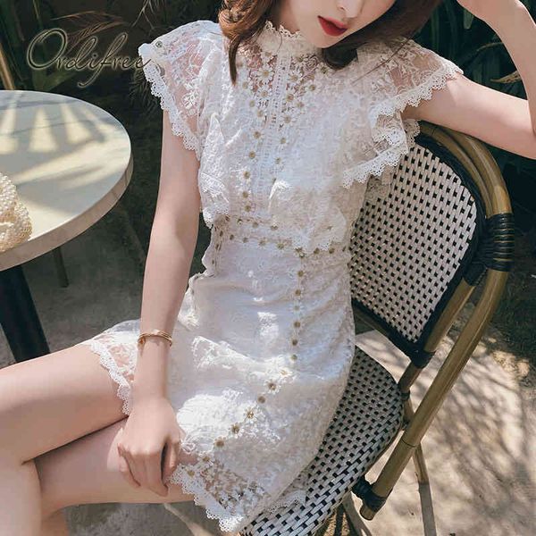 summer gorgeous women party mini floral embroidery hollow out crochet short white lace dress large size 3xl 210415, Black;gray
summer gorgeous women party mini floral embroidery hollow out crochet short white lace dress large size 3xl 210415, Black;gray