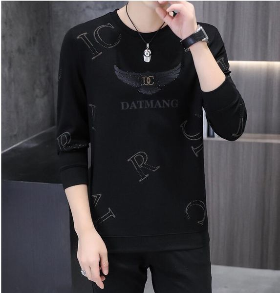 men's sweatshirt crewneck shirt men casual hoodie harajuku high street fashion japan style long sleeve shirt spring and autumn, Black
men's sweatshirt crewneck shirt men casual hoodie harajuku high street fashion japan style long sleeve shirt spring and autumn, Black