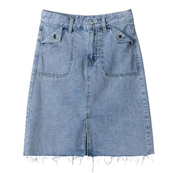 skirts 2021 casual high waist women denim skirt zipper pockets female faded jeans spring summer ladies straight mini, Black
skirts 2021 casual high waist women denim skirt zipper pockets female faded jeans spring summer ladies straight mini, Black