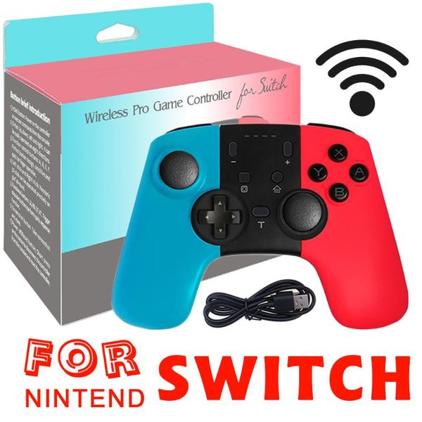 game controllers & joysticks bluetooth gamepad switch pro controller compatible for red-blue color
game controllers & joysticks bluetooth gamepad switch pro controller compatible for red-blue color