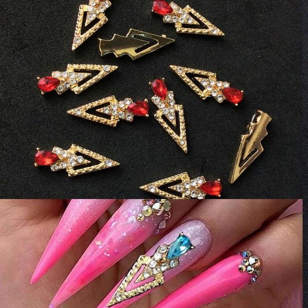 10pcs triangle nail art rhinestone charms nails decal polish gel alloy 3d crystal charm decorations, Silver;gold
10pcs triangle nail art rhinestone charms nails decal polish gel alloy 3d crystal charm decorations, Silver;gold