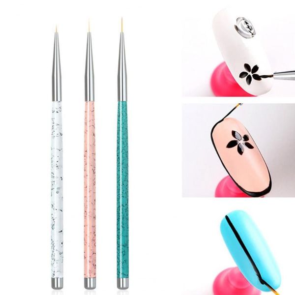 3pcs nail pens painting drawing decorations gel polish pen multifunctional easy to use plastic art liners for salon brushes, Yellow
3pcs nail pens painting drawing decorations gel polish pen multifunctional easy to use plastic art liners for salon brushes, Yellow